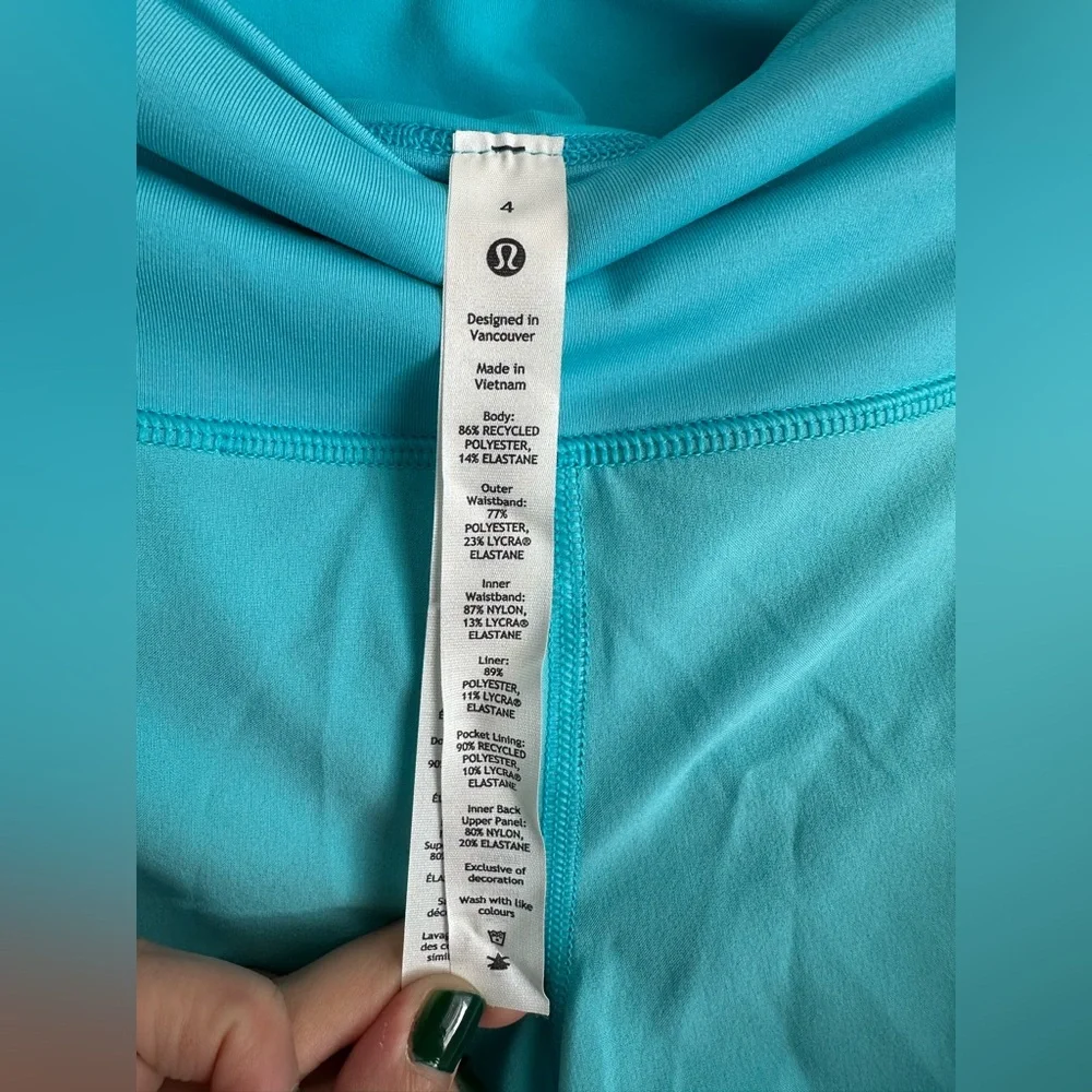 lululemon athletica Light Blue Athletic Shorts - Picture 9 of 10